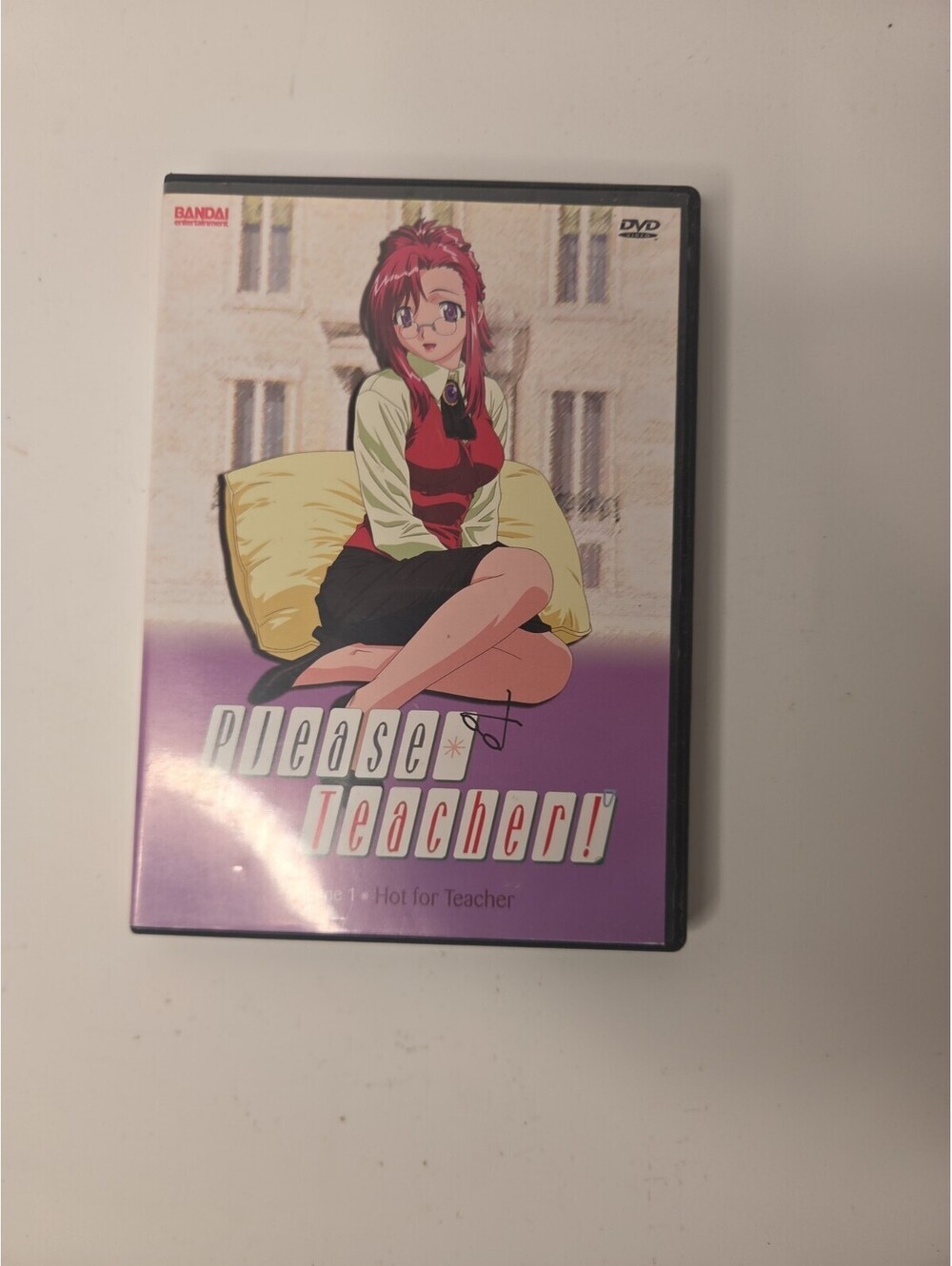 Please Teacher Hot for Teacher Volume 1 DVD Good Used Anime Bandai 2003